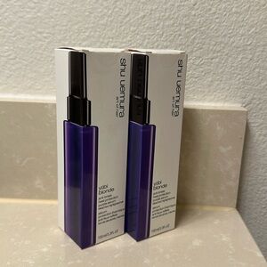 Shu Uemura uni blonde anti brass heat protection purple serum unused and sealed